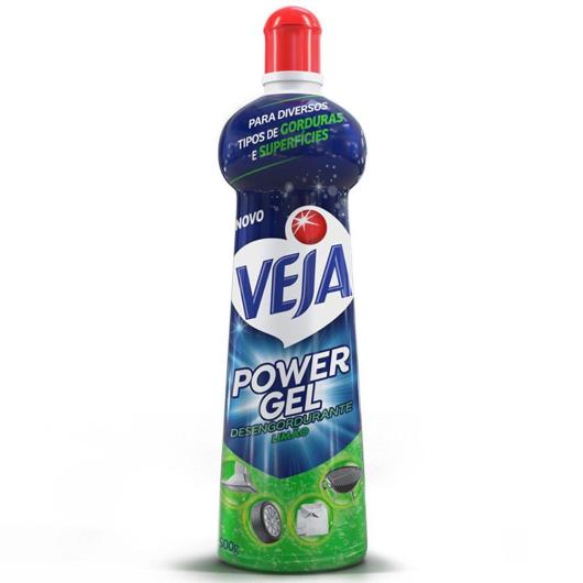 Desengordurante gel Veja power limão 500ml - Imagem em destaque