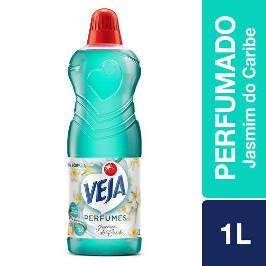 Limpador Perfumado Veja Jasmin do Caribe 1L - Imagem em destaque
