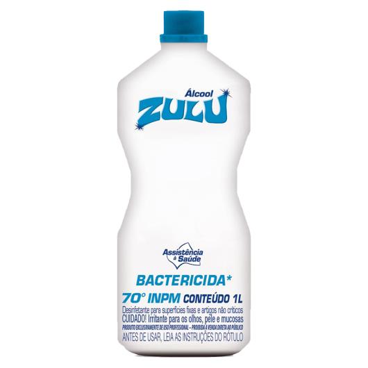 Alcool Zulu 70° Bactericida 1l - Imagem em destaque