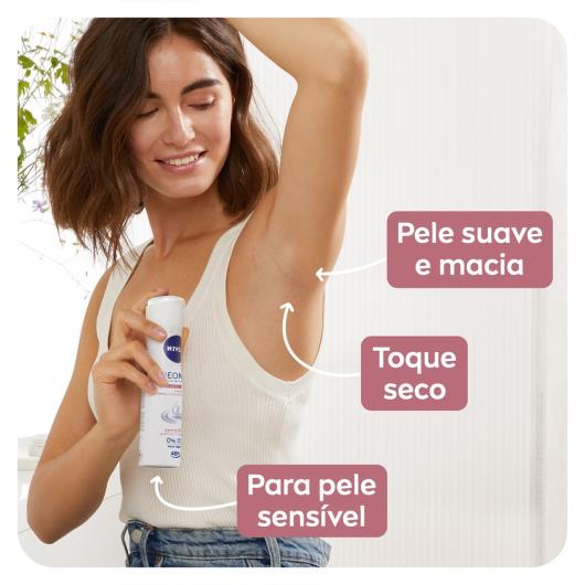 Desodorante Antitranspirante Aerosol NIVEA Deomilk Sensitive 150ml - Imagem em destaque