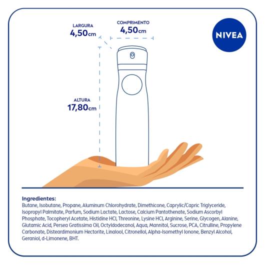 Desodorante Nivea deomilk fresh Aerosol - 150ml - Imagem em destaque