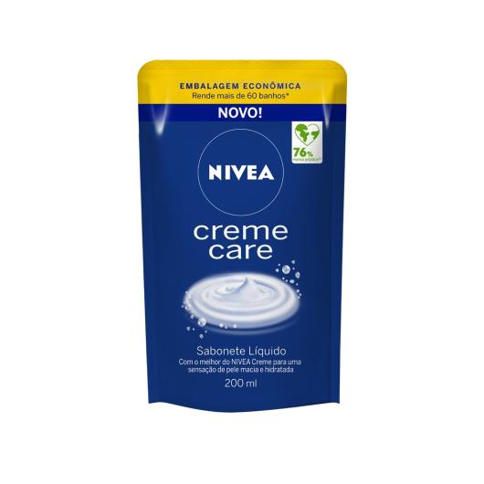 NIVEA Sabonete Líquido Refil Creme Care 200ml - Imagem em destaque