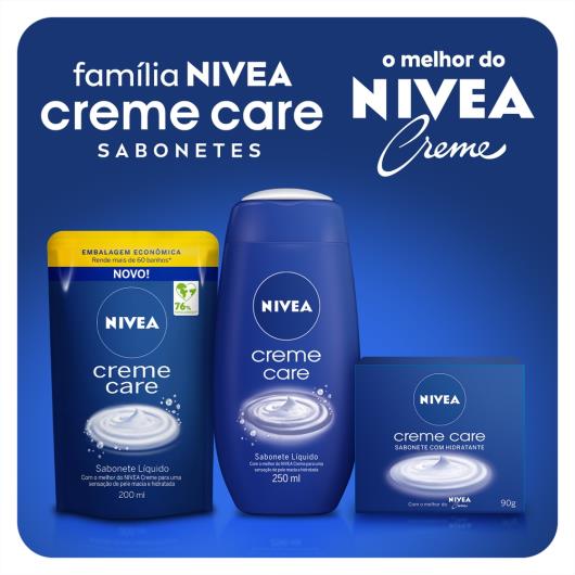 NIVEA Sabonete Líquido Refil Creme Care 200ml - Imagem em destaque