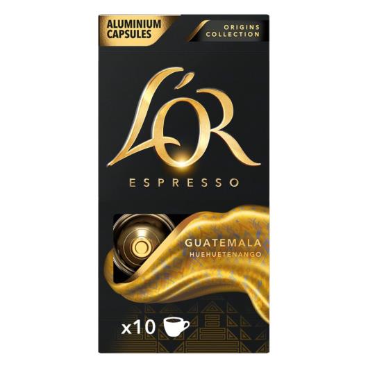 Café em Cápsula Torrado e Moído Espresso Guatemala L'or Origins Collection Caixa 10 Unidades - Imagem em destaque