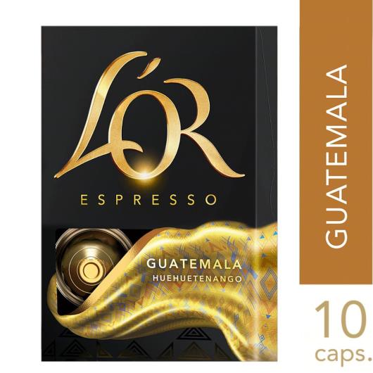 Café em Cápsula Torrado e Moído Espresso Guatemala L'or Origins Collection Caixa 10 Unidades - Imagem em destaque