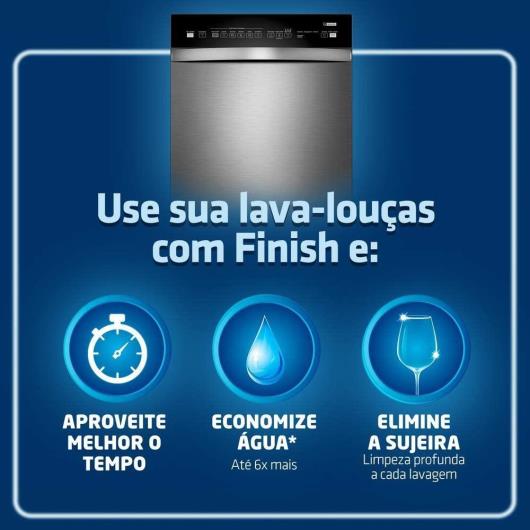 Detergente para Lava Louças em tabletes Finish com 30 unidades - Imagem em destaque