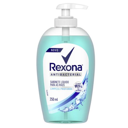 Sabonete Líquido Para as Mãos Rexona Limpeza Profunda Elimina 99% das bactérias 250ml - Imagem em destaque