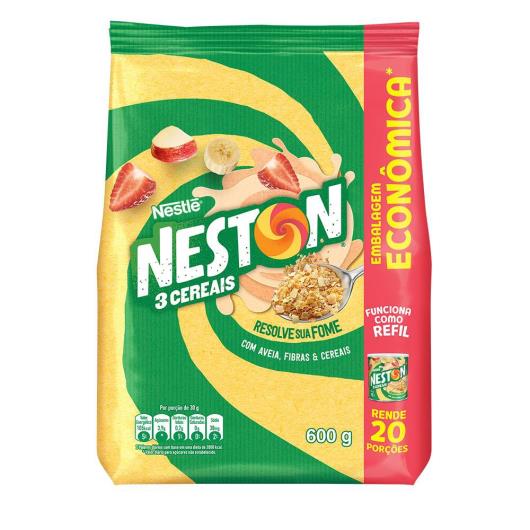 Cereal Neston flocos 3 cereais 600g - Imagem em destaque