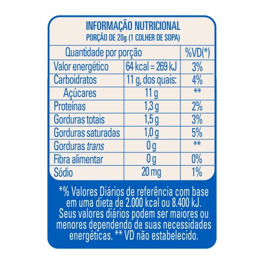 Sobremesa MOÇA de Passar Doce de Leite 215g - Imagem em destaque