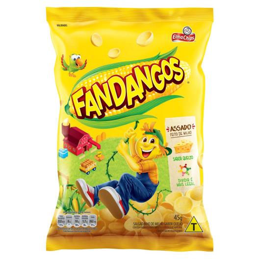 Salgadinho De Milho Queijo Elma Chips Fandangos Pacote 45G - Imagem em destaque