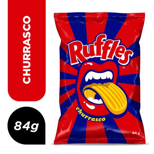 Batata Frita Ondulada Churrasco Elma Chips Ruffles Pacote 84G - Imagem em destaque