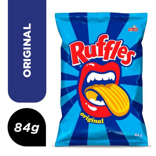 Batata Frita Ondulada Original Elma Chips Ruffles Pacote 84G - Imagem em destaque