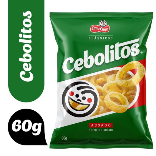 Salgadinho De Milho Cebola Elma Chips Cebolitos Pacote 60G - Imagem em destaque