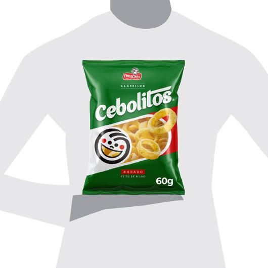 Salgadinho De Milho Cebola Elma Chips Cebolitos Pacote 60G - Imagem em destaque