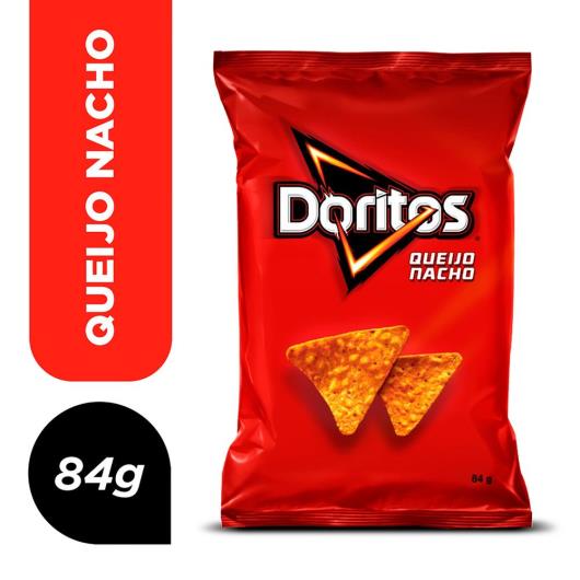 Salgadinho De Milho Queijo Nacho Doritos Pacote 84G - Imagem em destaque