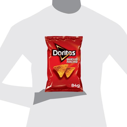 Salgadinho De Milho Queijo Nacho Doritos Pacote 84G - Imagem em destaque