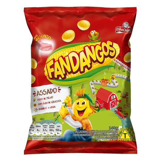 Salgadinho De Milho Presunto Elma Chips Fandangos Pacote 140G - Imagem em destaque