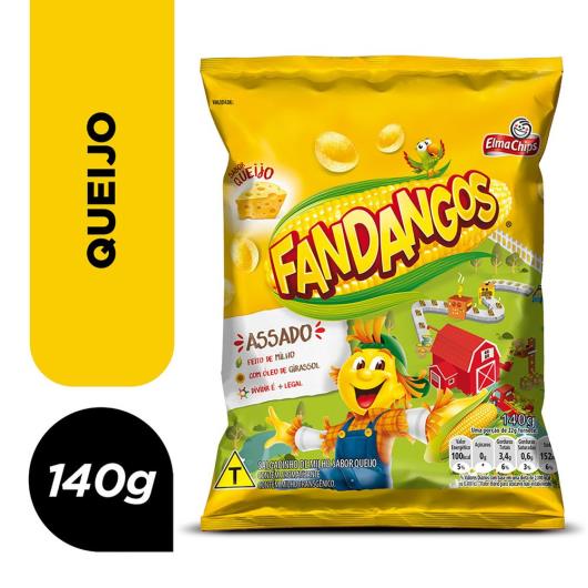 Salgadinho De Milho Queijo Elma Chips Fandangos Pacote 140G - Imagem em destaque