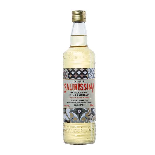 Cachaça Saliníssima Garrafa 670ml - Imagem em destaque