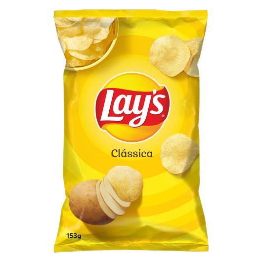 Batata Frita Lisa Clássica Lays Pacote 153G - Imagem em destaque