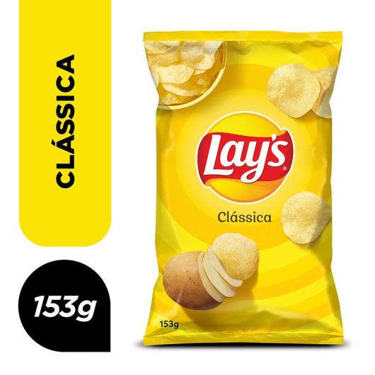 Batata Frita Lisa Clássica Lays Pacote 153G - Imagem em destaque