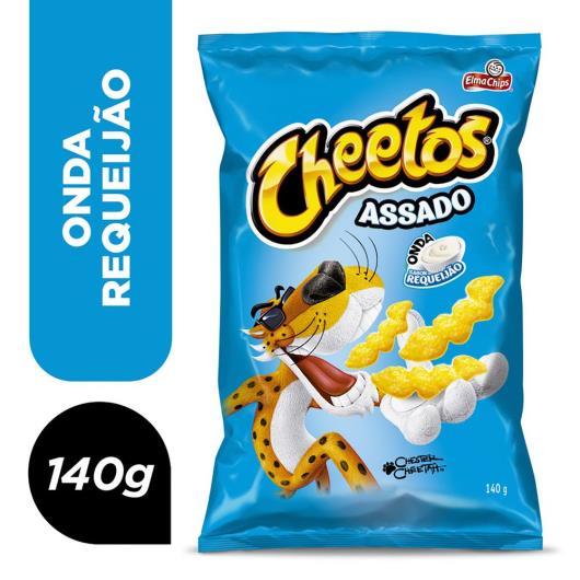 Salgadinho De Milho Onda Requeijão Elma Chips Cheetos Pacote 140G - Imagem em destaque