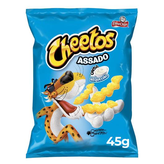 Salgadinho De Milho Onda Requeijão Elma Chips Cheetos Pacote 45G - Imagem em destaque
