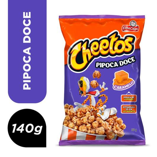 Pipoca Pronta Doce Caramelizada Elma Chips Cheetos Pacote 140G - Imagem em destaque