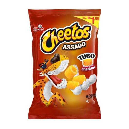 Salgadinho Elma Chips Cheetos Tubo Queijo Cheddar 39G - Imagem em destaque