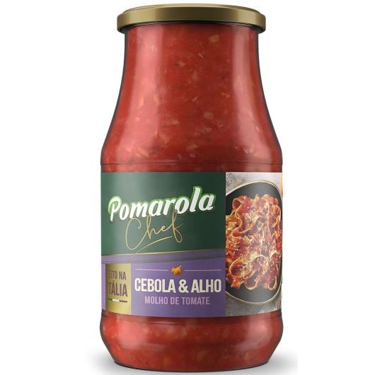 Molho Tomate Pomarola Cebola e Alho Vidro 420G - Imagem em destaque