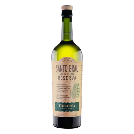 Cachaça Envelhecida Santo Grau Reserva Itirapuã Garrafa 750ml - Imagem em destaque