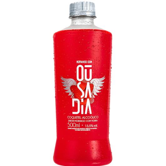Coquetel Ousadia com vodka sabor morango 500ml - Imagem em destaque