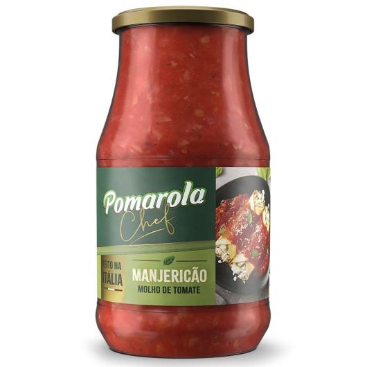 Molho tomate Pomarola manjericão chef Vidro - 420g - Imagem em destaque