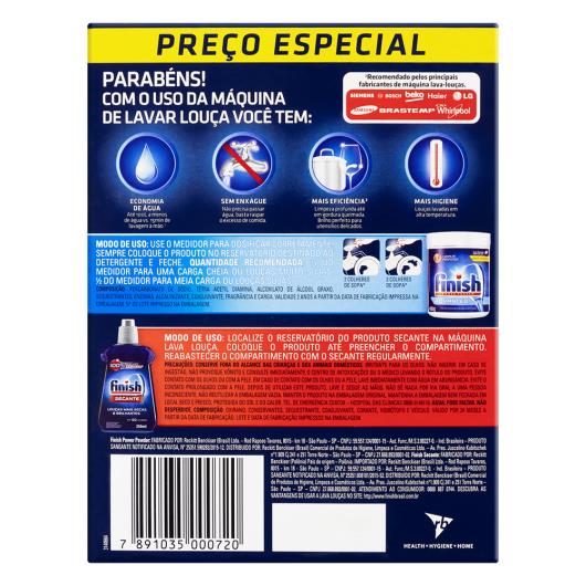 Kit Detergente+Secante Finish limpeza perfeita Preço Especial - unidade - Imagem em destaque