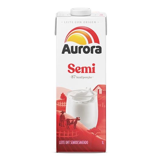 Leite UHT Semidesnatado Aurora 1l - Imagem em destaque