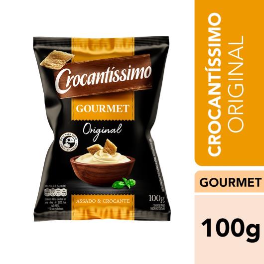 Snack Crocantíssimo gourmet original 100g - Imagem em destaque
