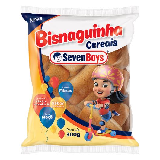 Bisnaguinha Seven Boys cereais 300g - Imagem em destaque