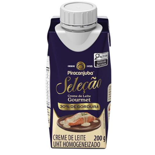 Creme de leite gourmet Piracanjuba 200g - Imagem em destaque