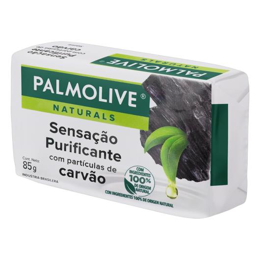 Sabonete Barra Sensação Purificante Carvão Palmolive Naturals Envoltório 85g - Imagem em destaque