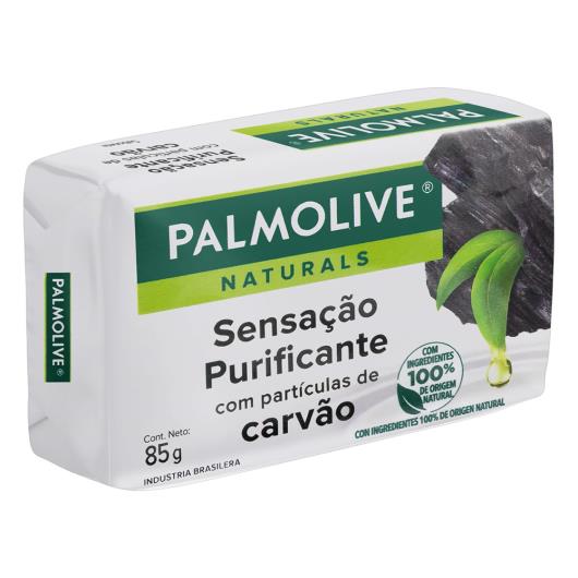 Sabonete Barra Sensação Purificante Carvão Palmolive Naturals Envoltório 85g - Imagem em destaque