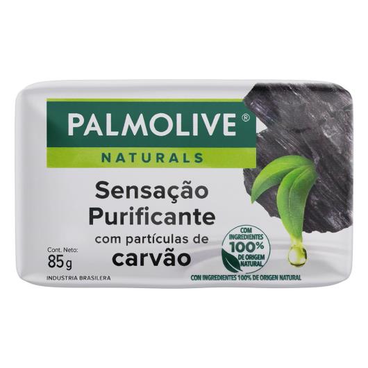 Sabonete Barra Sensação Purificante Carvão Palmolive Naturals Envoltório 85g - Imagem em destaque