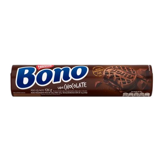 Biscoito recheado Bono chocolate 126g - Imagem em destaque