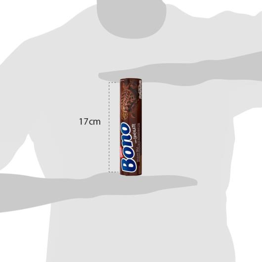 Biscoito recheado Bono chocolate 126g - Imagem em destaque