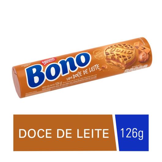 Biscoito recheado doce de leite Bono 126g - Imagem em destaque