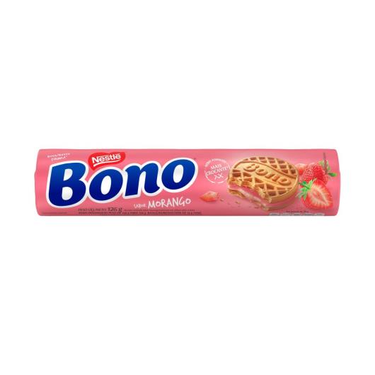 Biscoito recheado Bono morango 126g - Imagem em destaque