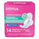 Absorvente com Abas Antibacteriano Ultrafino Intimus Pacote 14 Unidades - Imagem 7896007551019.png em miniatúra