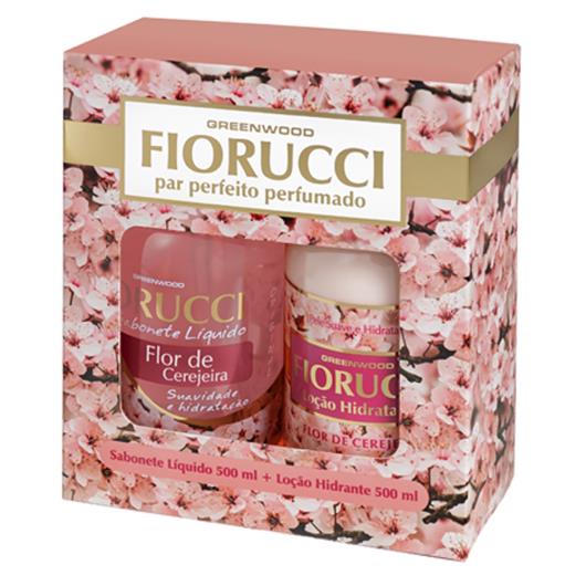 Kit Sabonete Líquido + Loção Hidratante Fiorucci flores de cerejeira unidade - Imagem em destaque