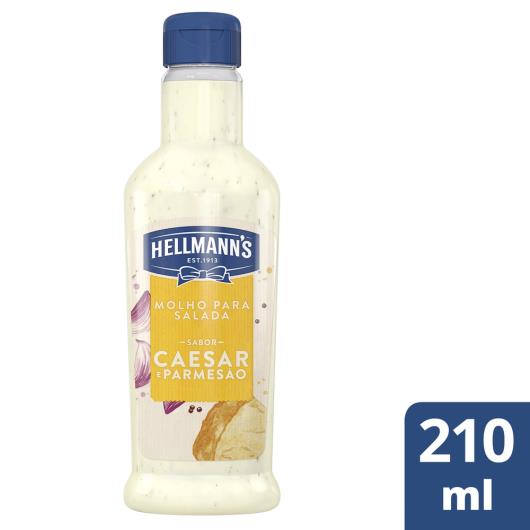 Molho de Salada Hellmanns Caesar e Parmesão 210ml - Imagem em destaque
