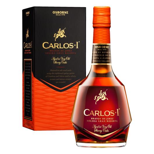 Brandy Jerez Solera Gran Reserva Carlos I Garrafa 700ml - Imagem em destaque