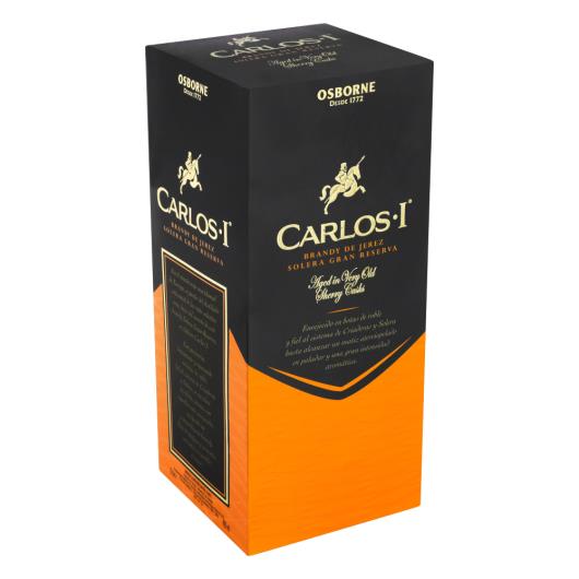 Brandy Jerez Solera Gran Reserva Carlos I Garrafa 700ml - Imagem em destaque